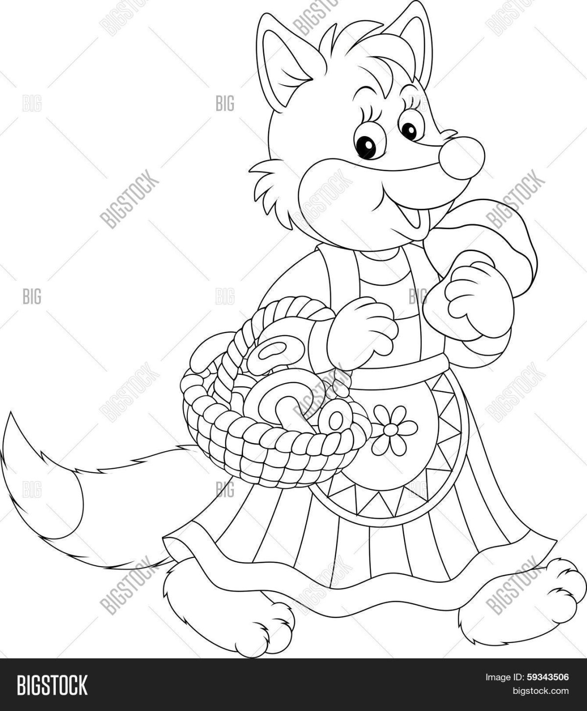 Снегурушка и лиса русская народная сказка