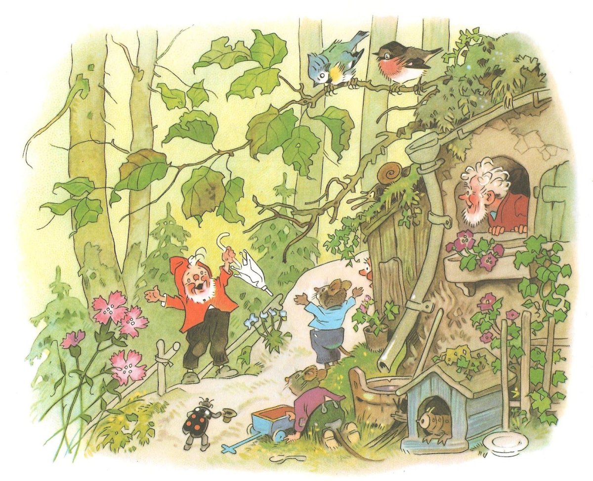 Fritz Baumgarten иллюстрации