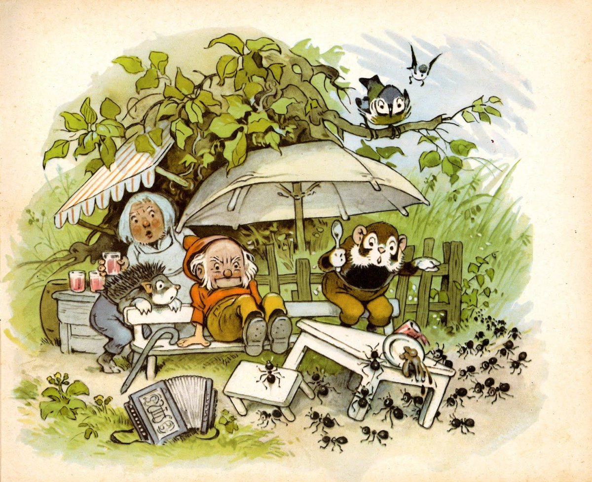 Иллюстратор Баумгартен Фриц