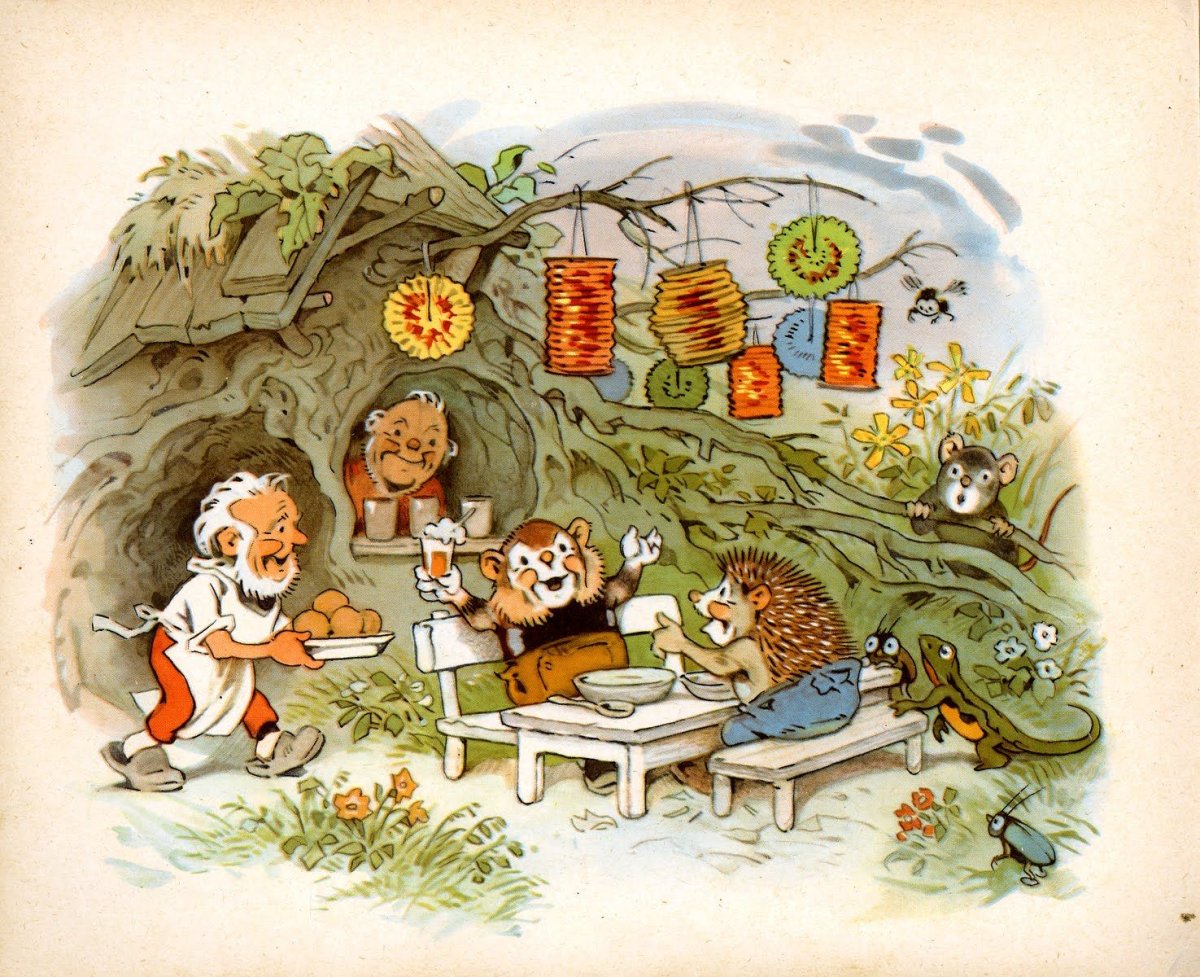 Фриц Баумгартен иллюстрации