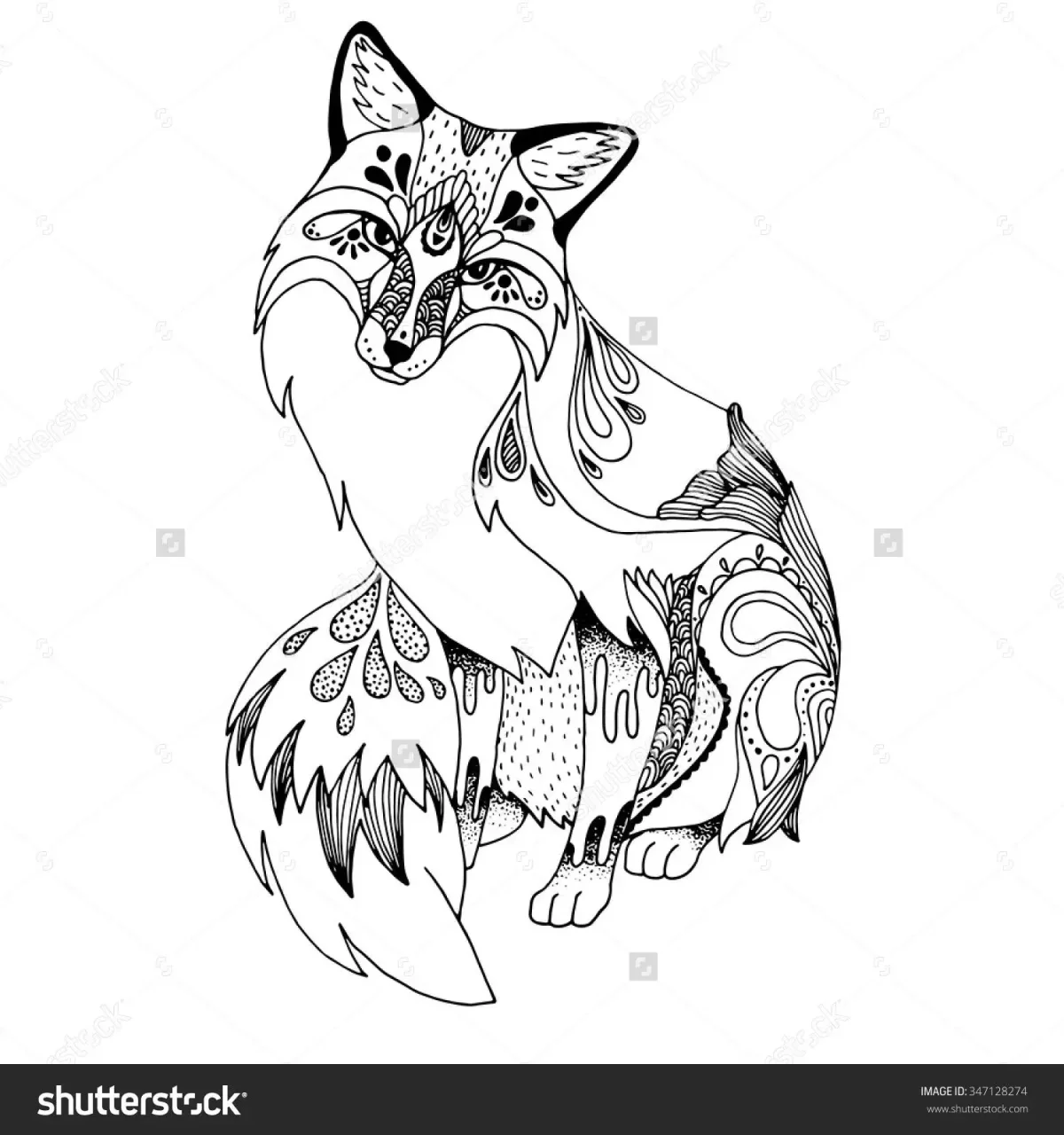 Раскраска антистресс