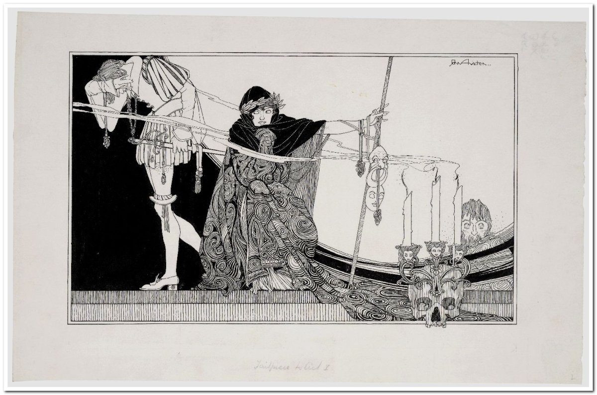 Обри Бердслей Гамлет