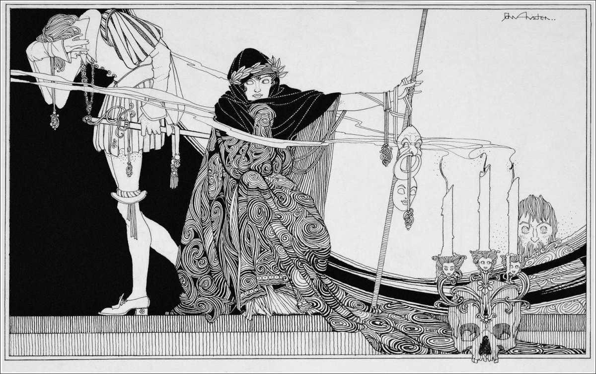 Aubrey Beardsley Гамлет