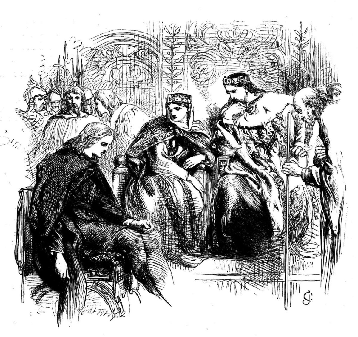 Королева Гертруда Гамлет