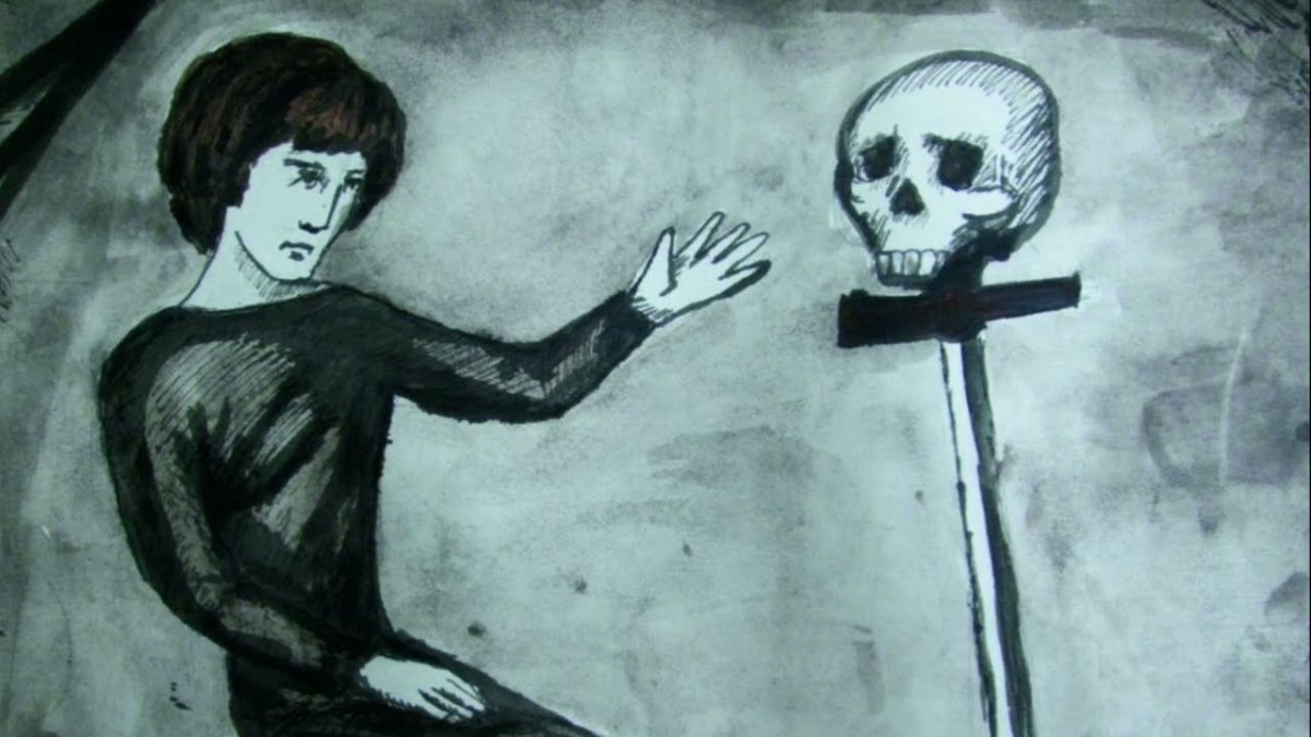 Владимир Высоцкий в роли Гамлета