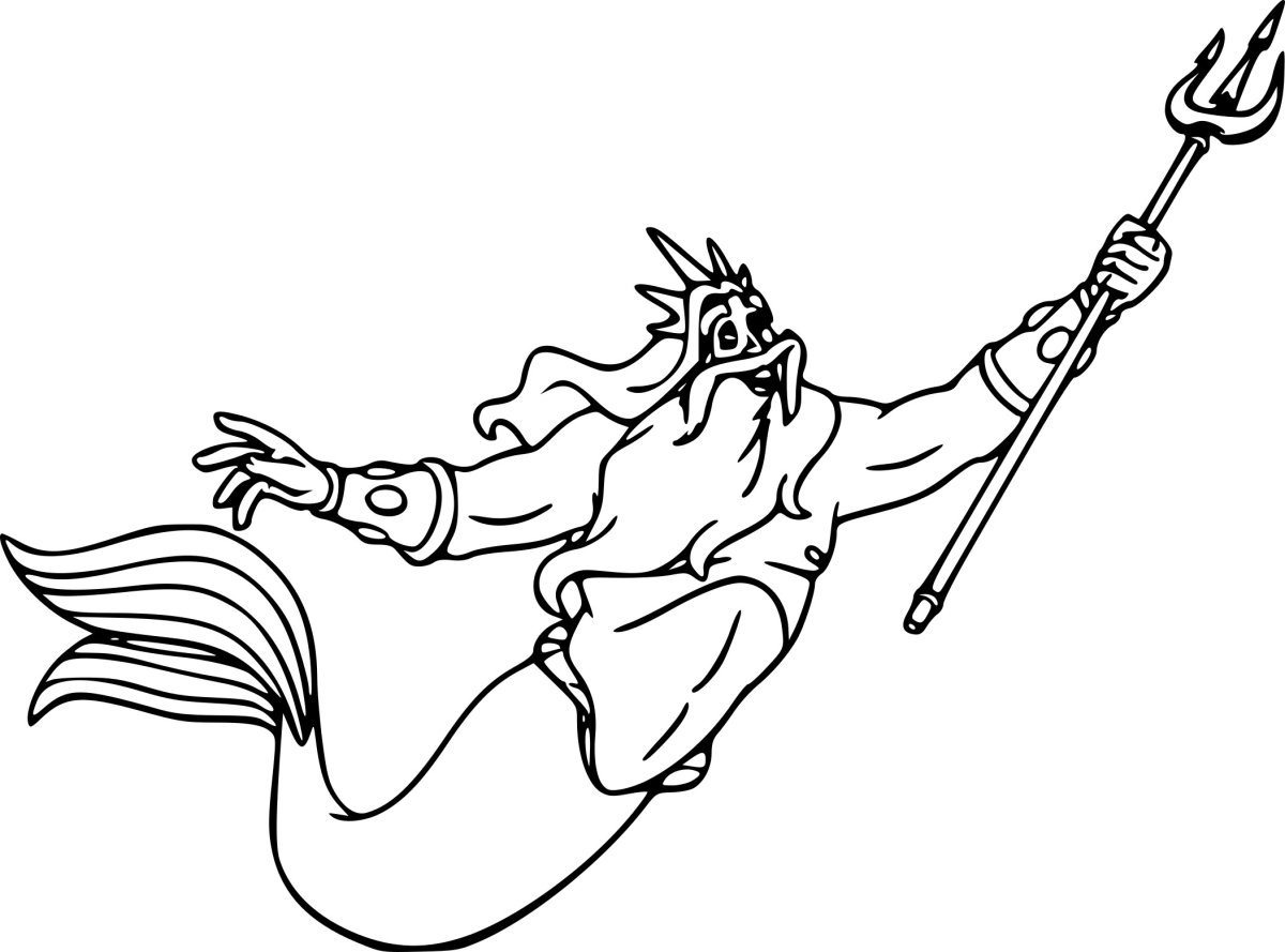 Волшебник раскраска