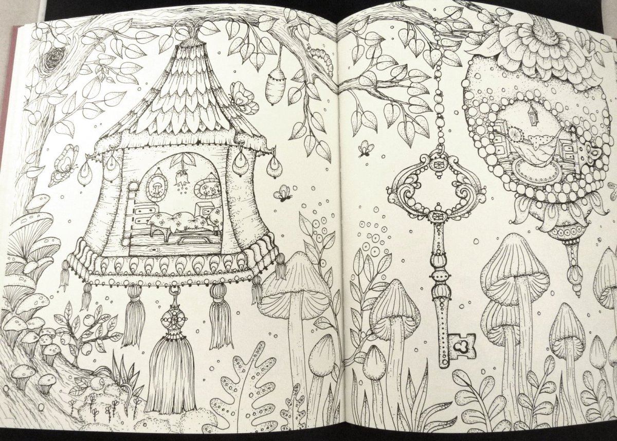 Раскраска антистресс фонарь