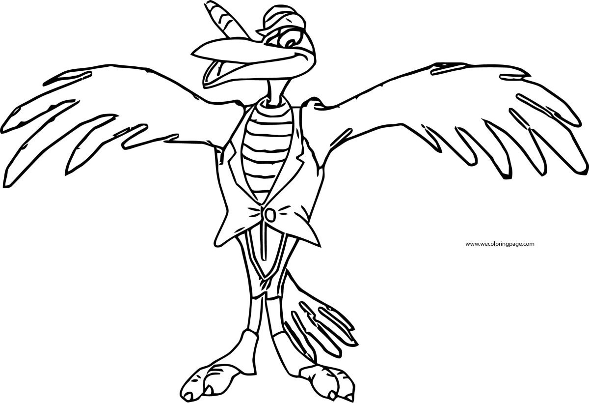 Контур лисы для рисования