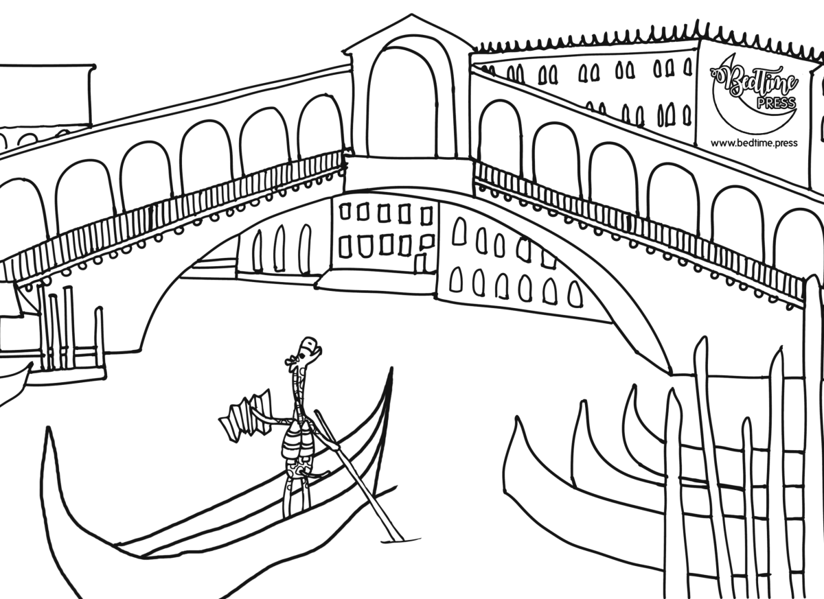 Италия контур страны