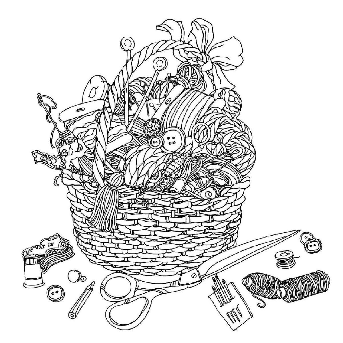 Прялка старинная черно белая