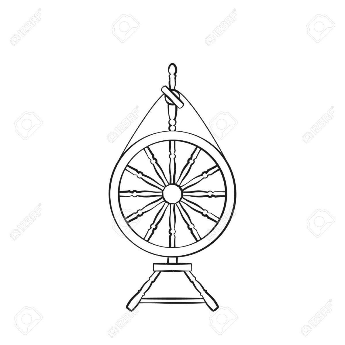 Богиня Фригг тату