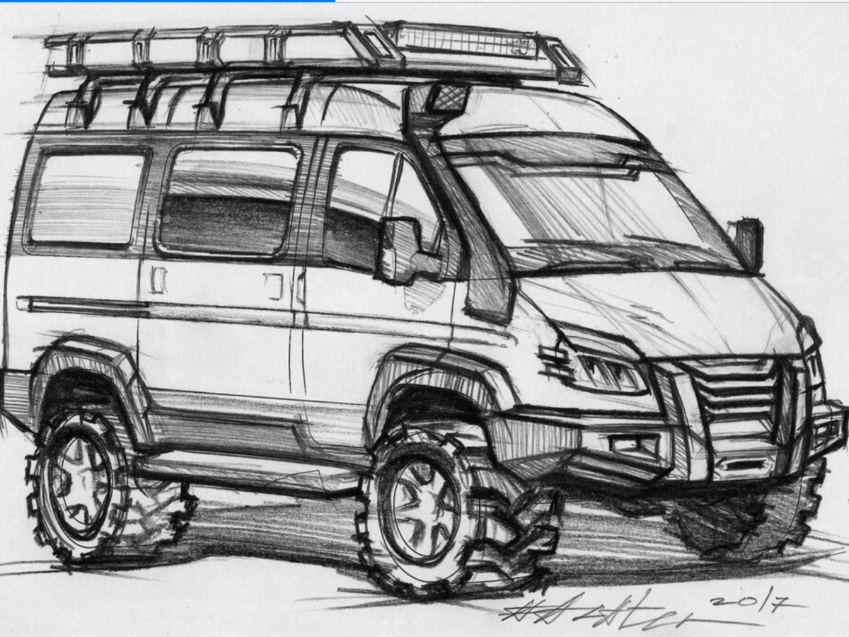 ГАЗ Соболь 4х4 чертеж