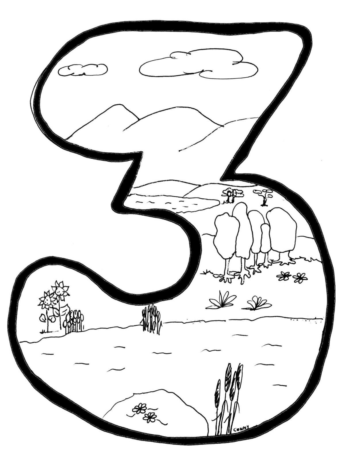 Дни творения раскраска для детей