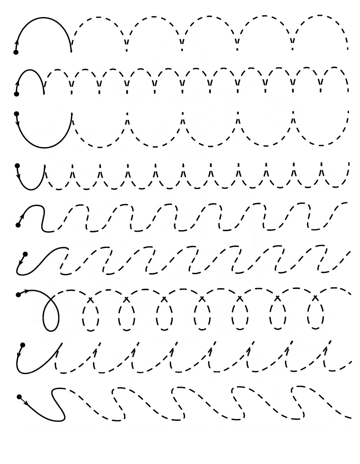 Задания на графомоторные навыки для детей 5-6 лет