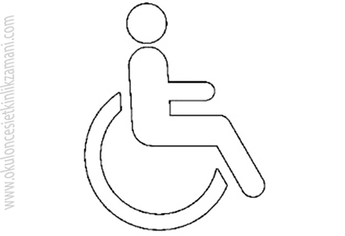 Знак инвалид трафарет на парковку