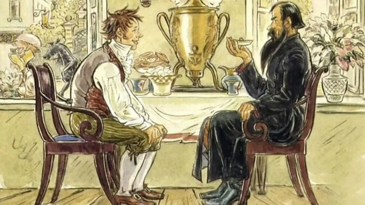 Повести Белкина Гробовщик иллюстрации