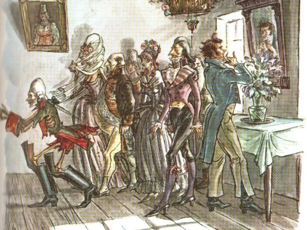 Повести Белкина Гробовщик