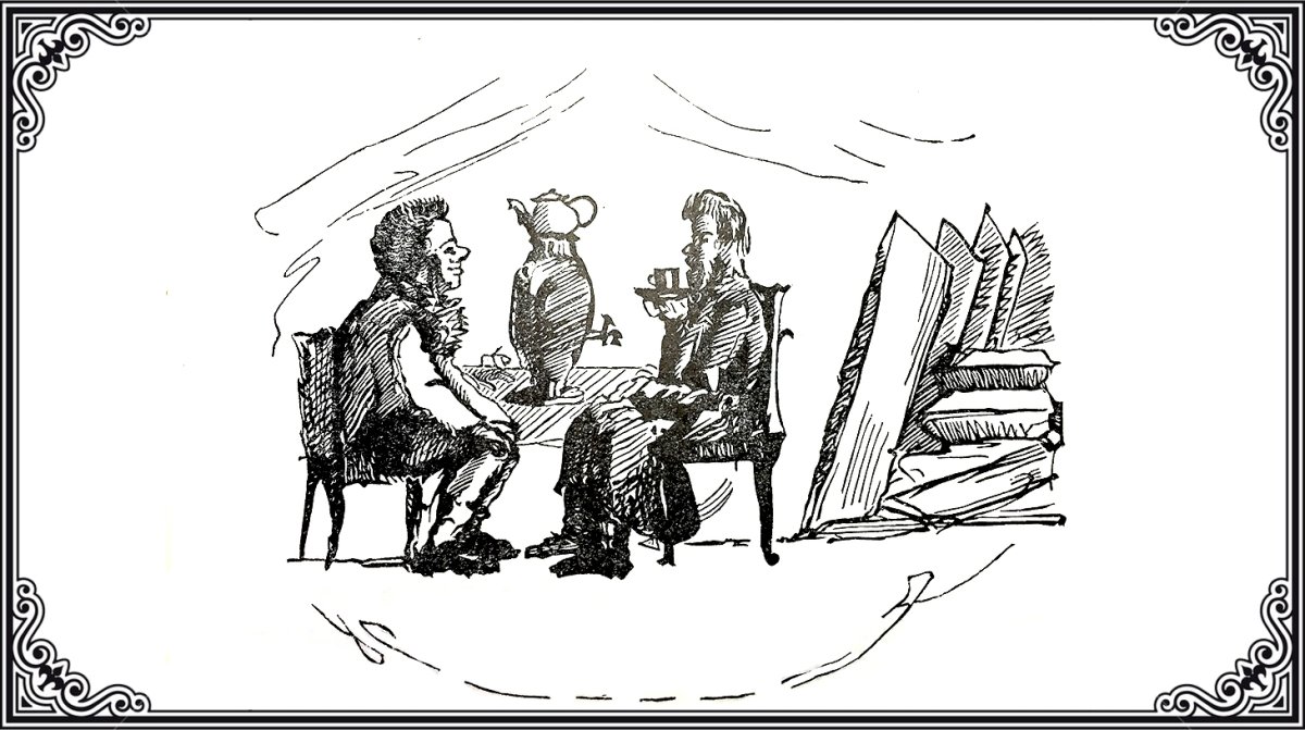 Иллюстрация к гробовщику пушкина