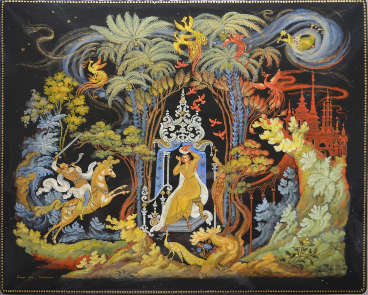 Двенадцать месяцев Палех Холуй Мстера