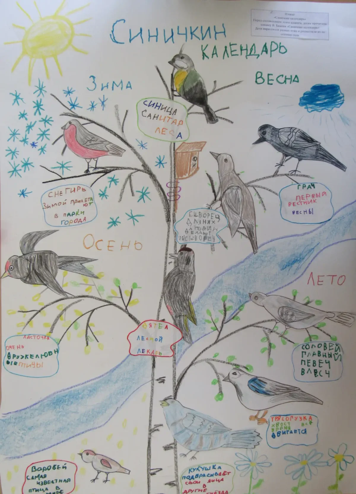 Лесная газета рисунок