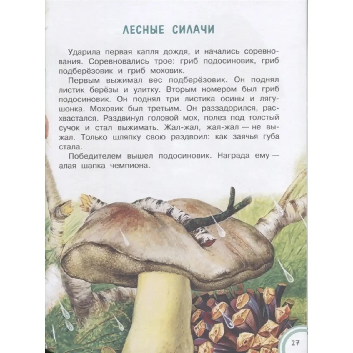 Прочитать Лесные силачи Сладков