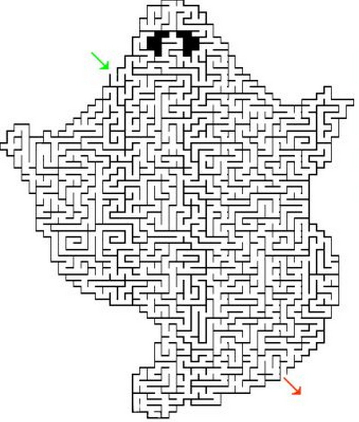 Лабиринты для школьников