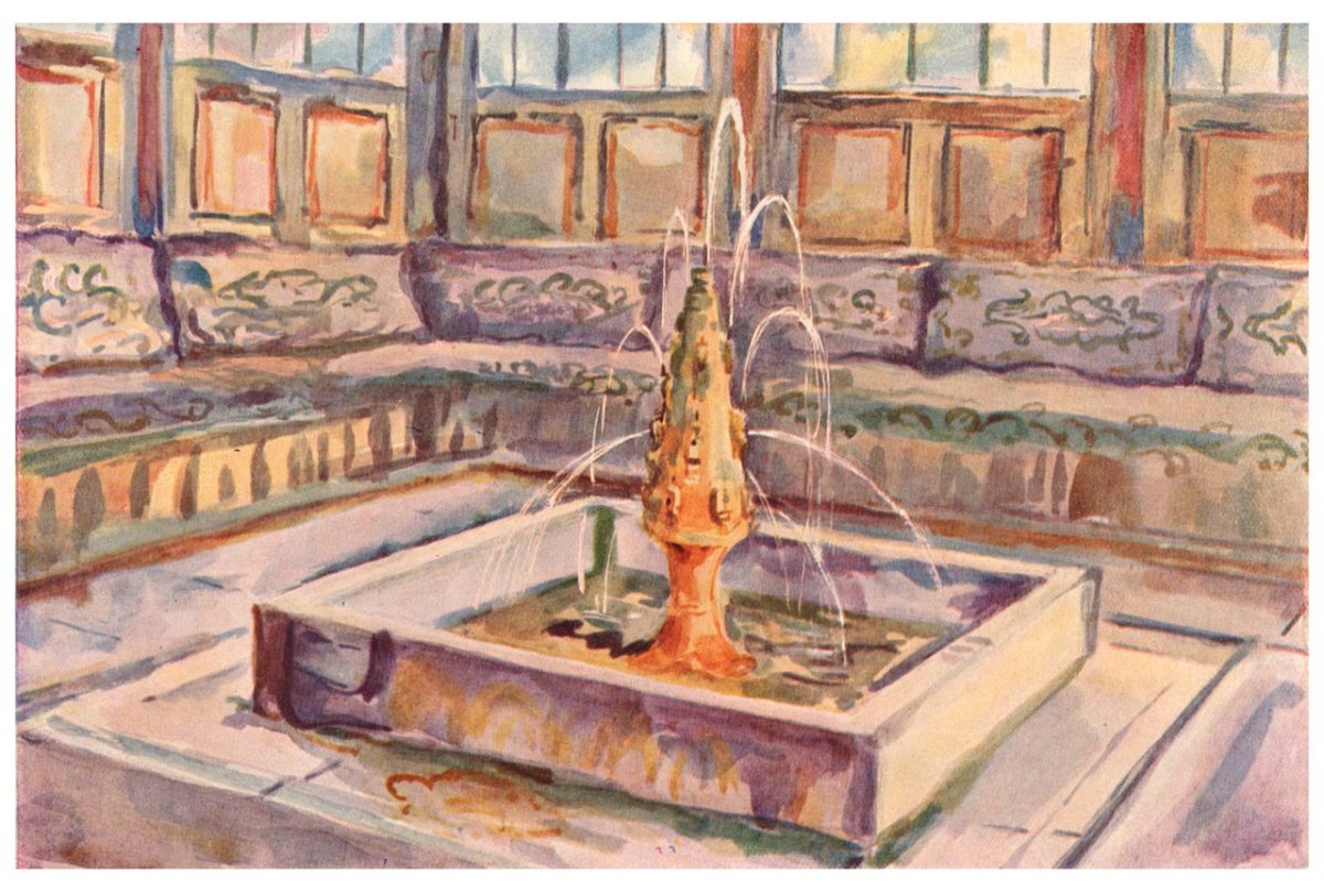 Пушкин Бахчисарайский фонтан иллюстрации