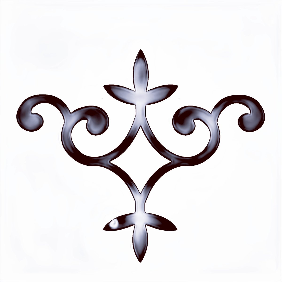 Казахский растительный орнамент