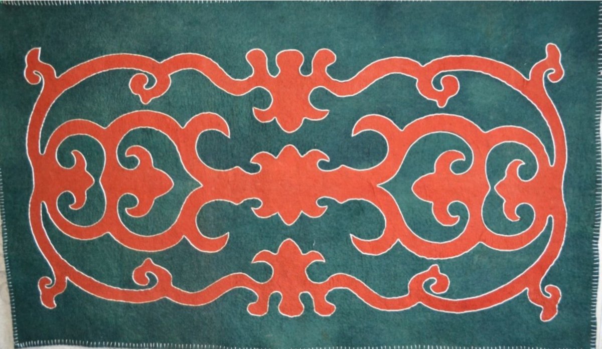 Казахский орнамент для презентации