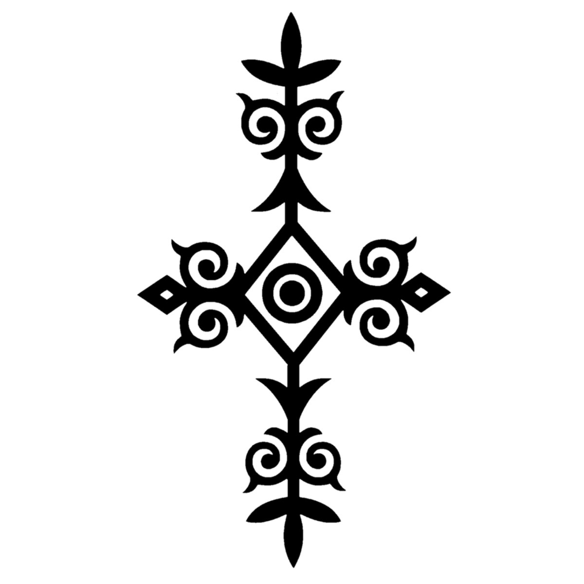 Адыгский угловой орнамент