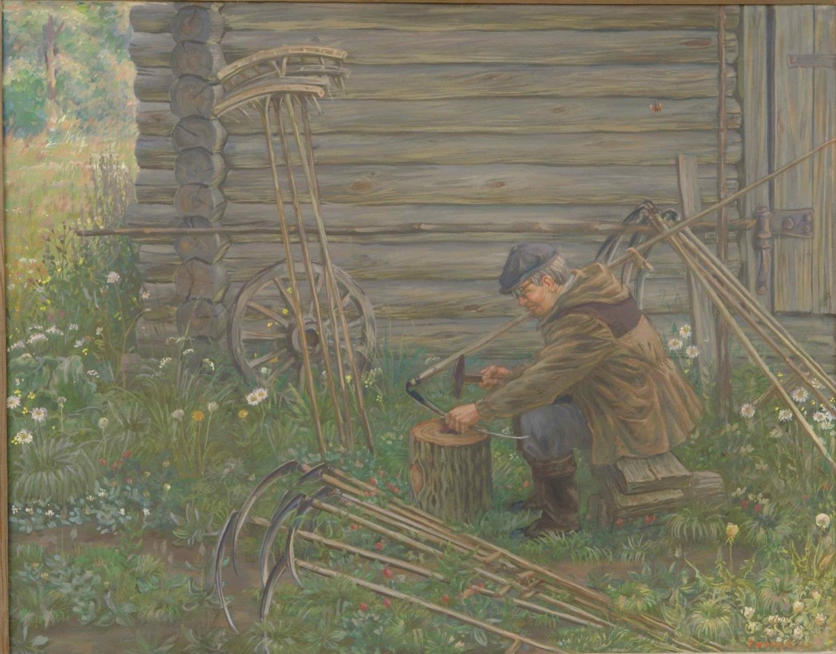 Г. Г. Мясоедов «Косцы»