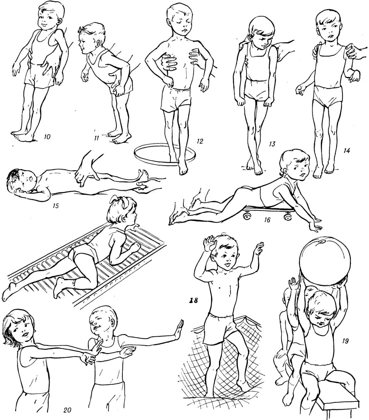 ЛФК при ДЦП комплекс упражнений для грудничков