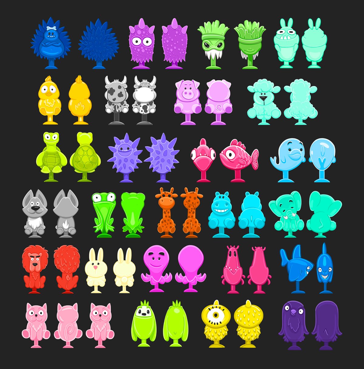 Раскраски с монстриками