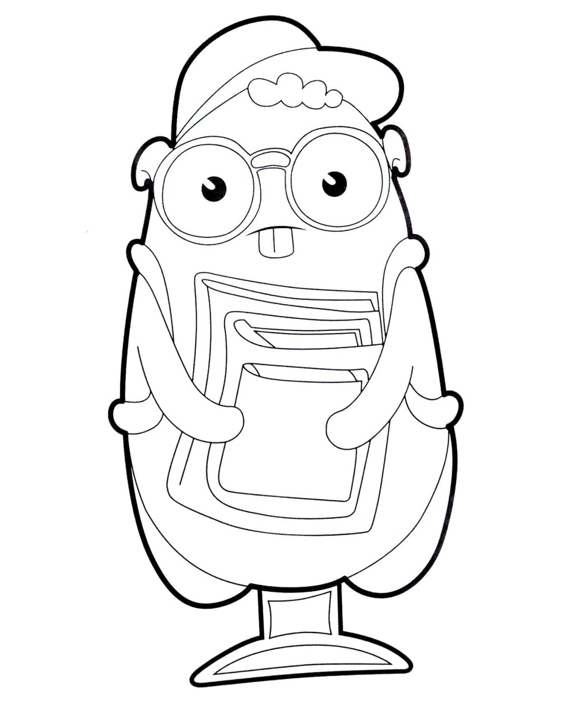 Раскраски мелкие фигурки