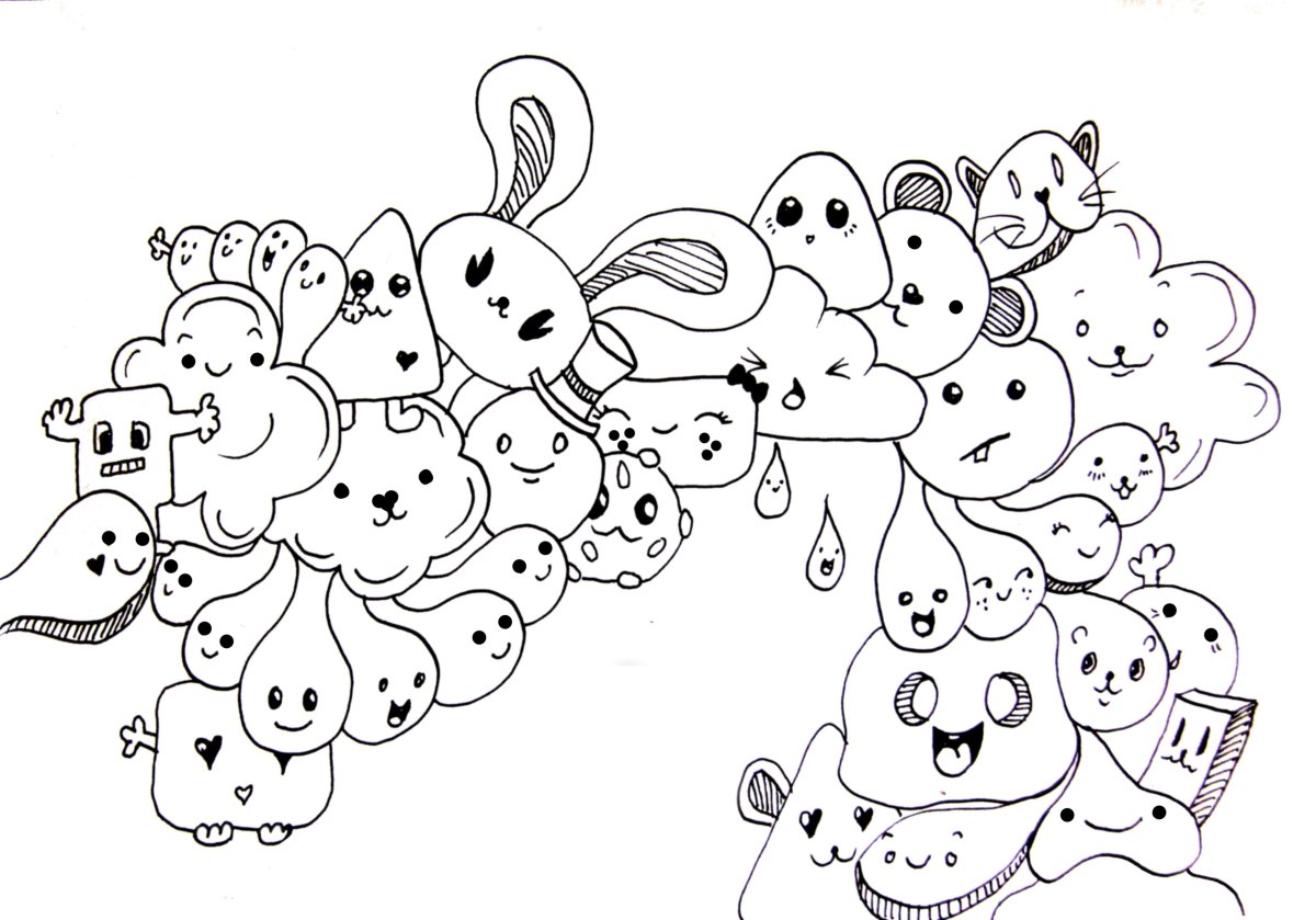 Много рисунков