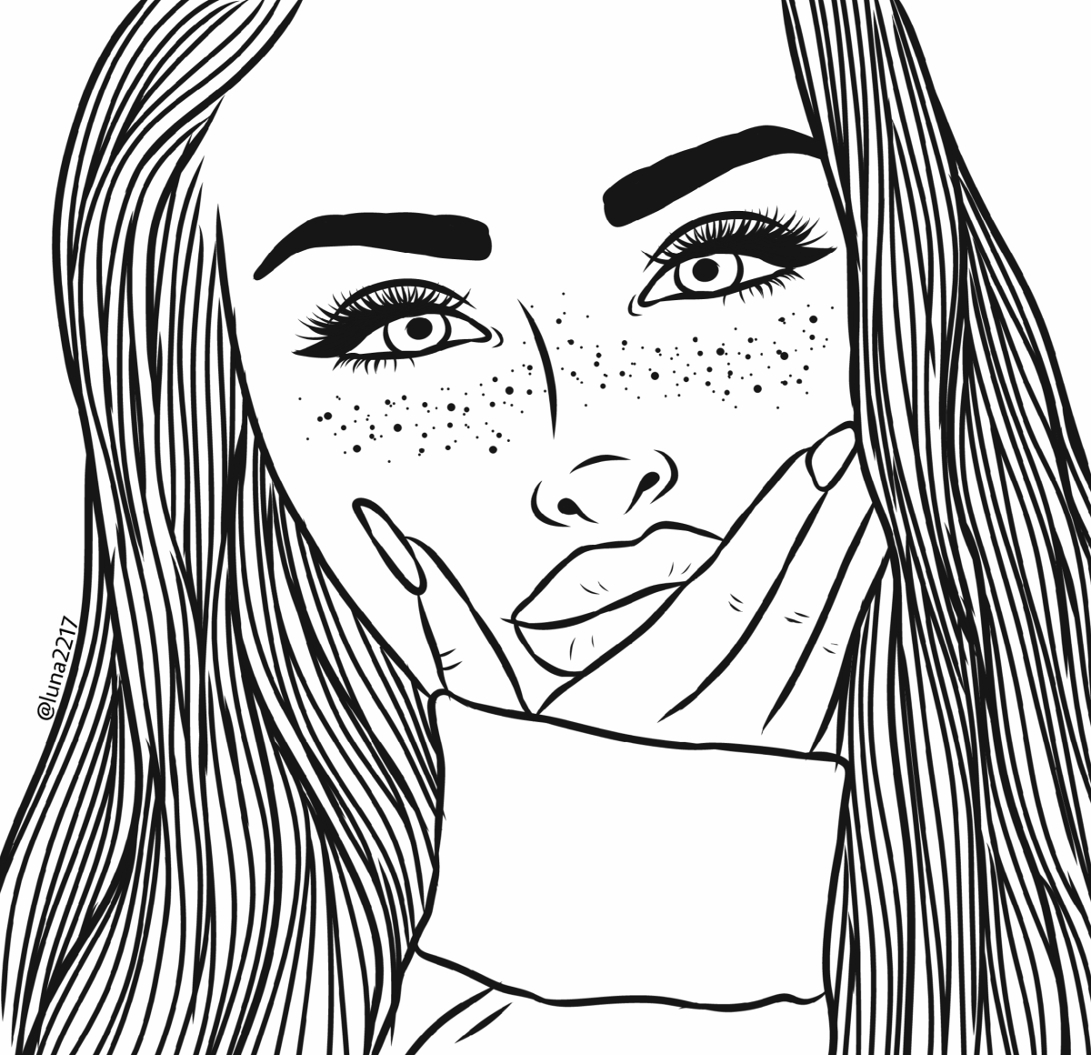 Раскраска макияж