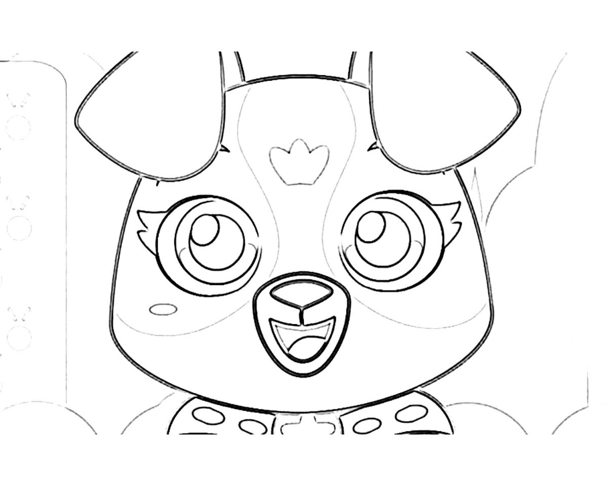 Раскраска с маджиками