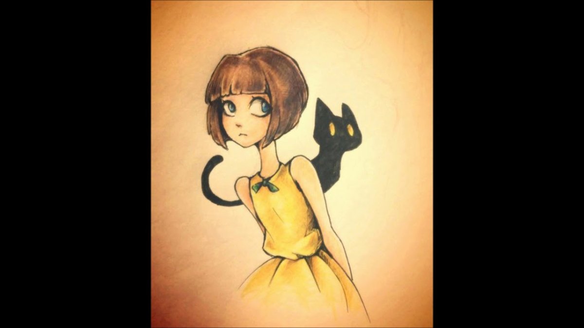 Френ БОУ карандашом