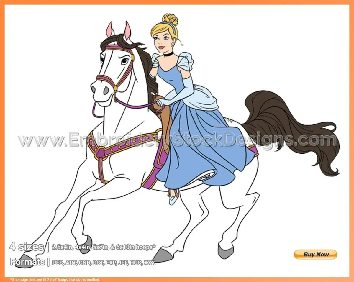 Принцесса и конь