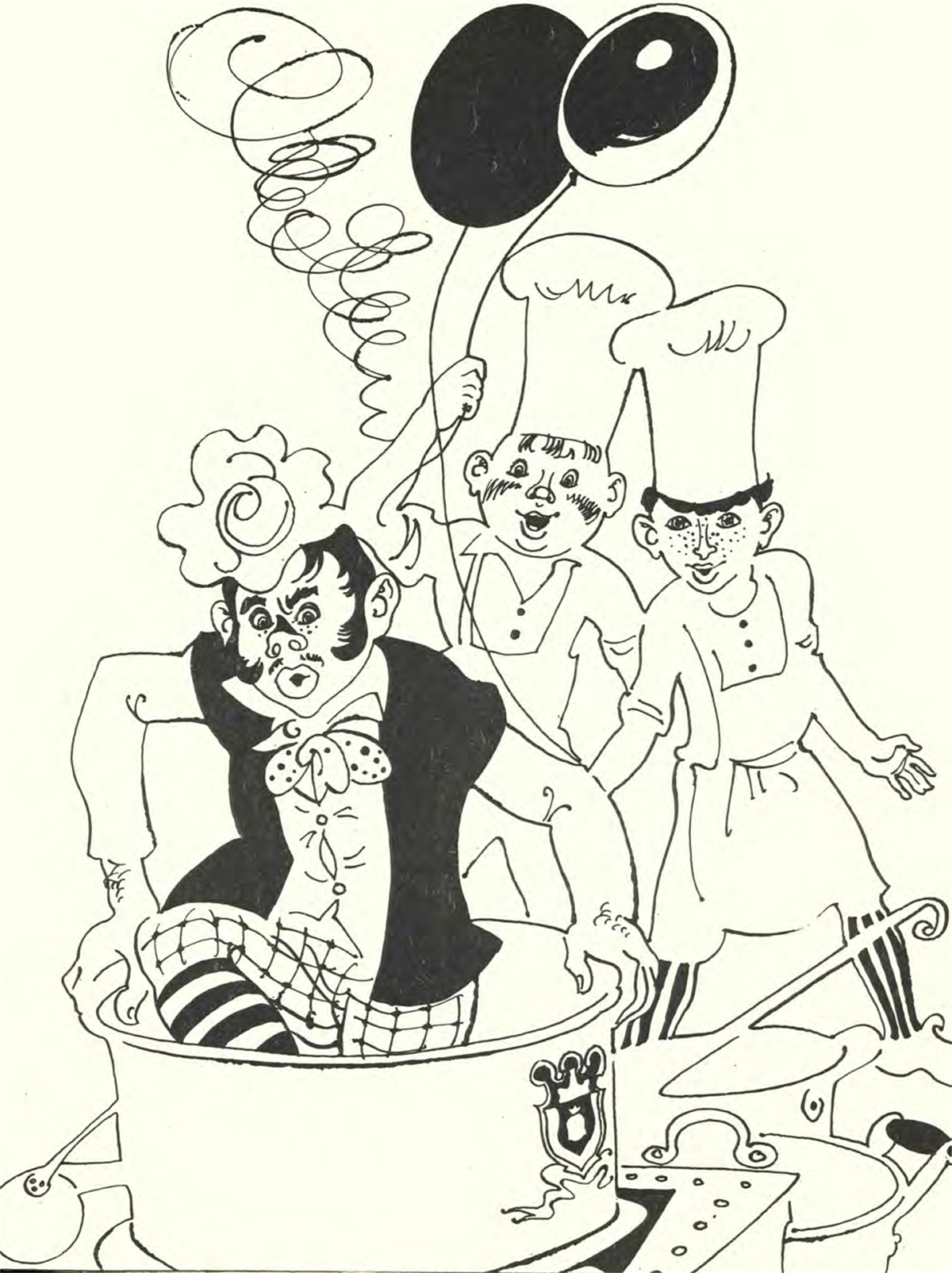 Раскраска три толстяка юрий олеша