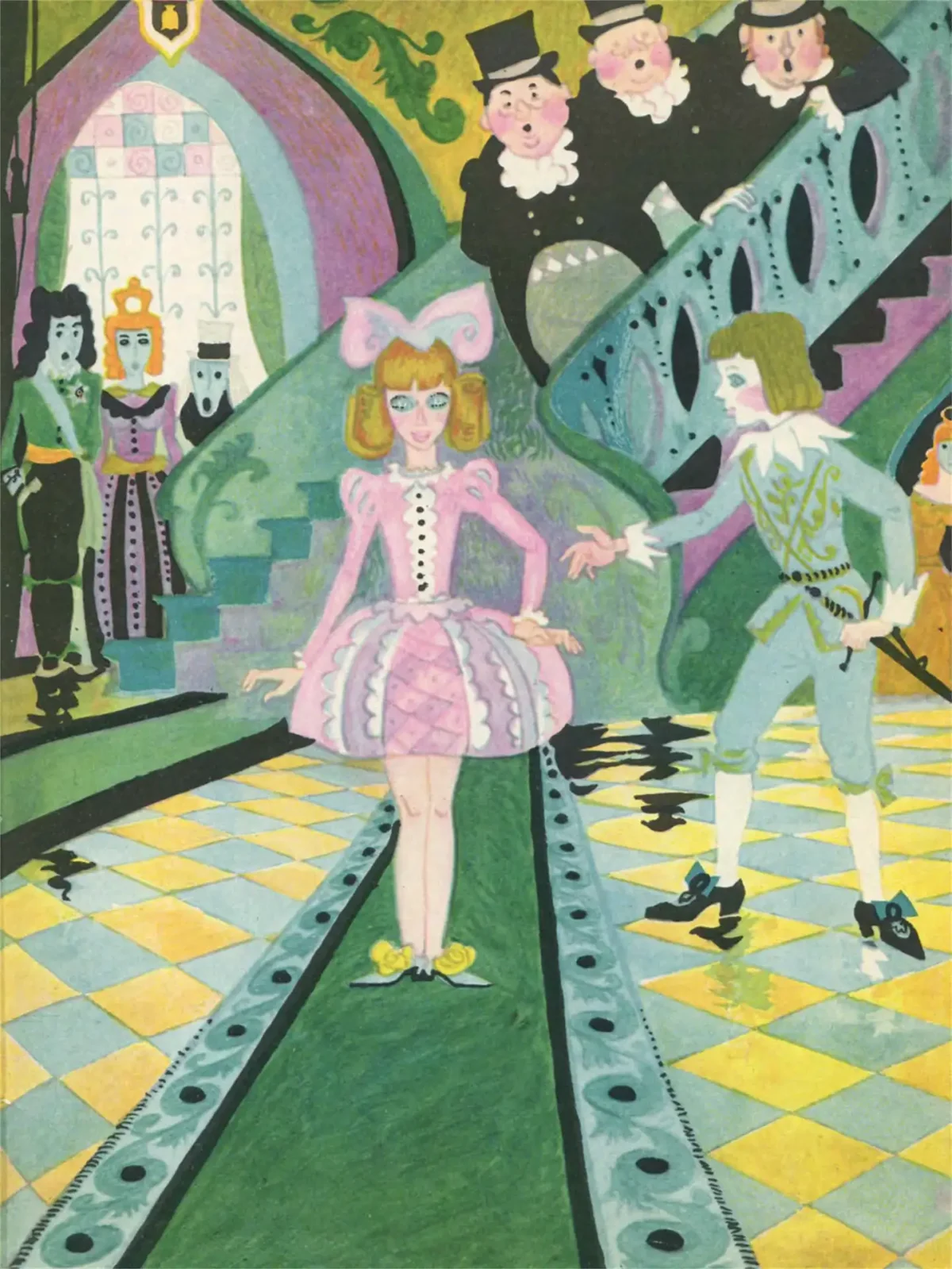 Три толстяка рисунок для детей