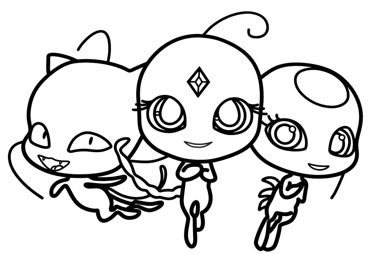 КВАМИ Роаар раскраска