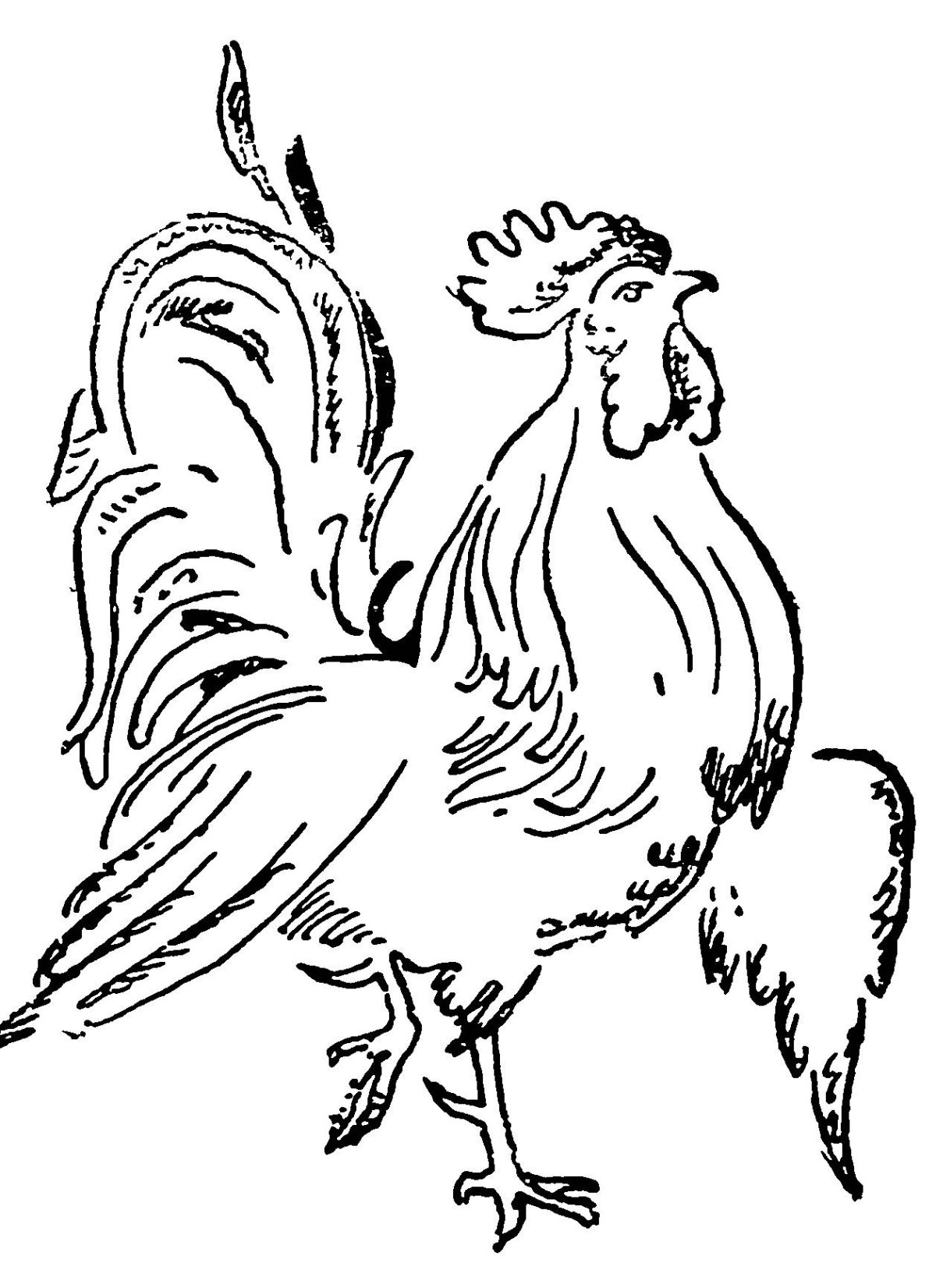 Золотой петух Куприн иллюстрация