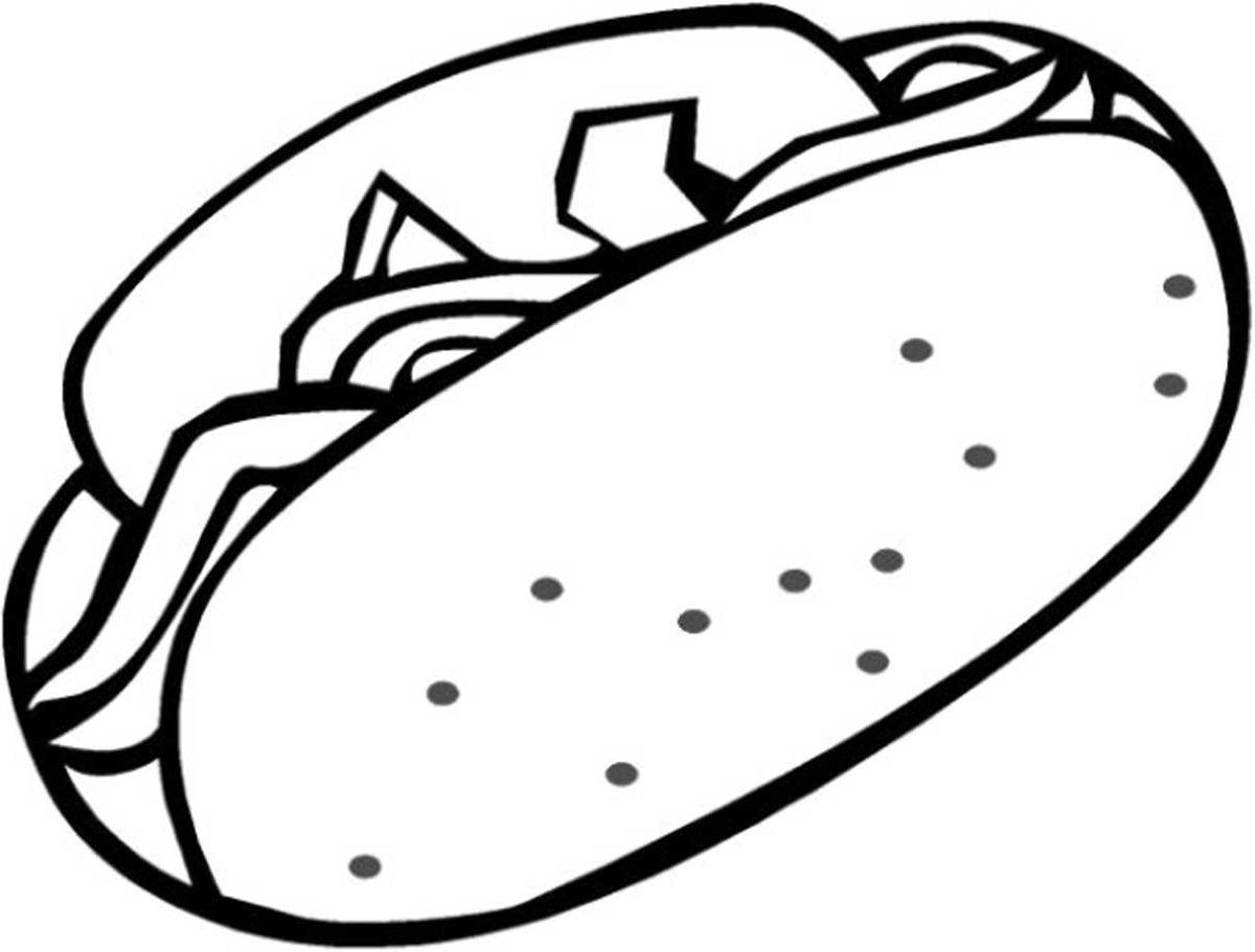 Раскраска чипсы