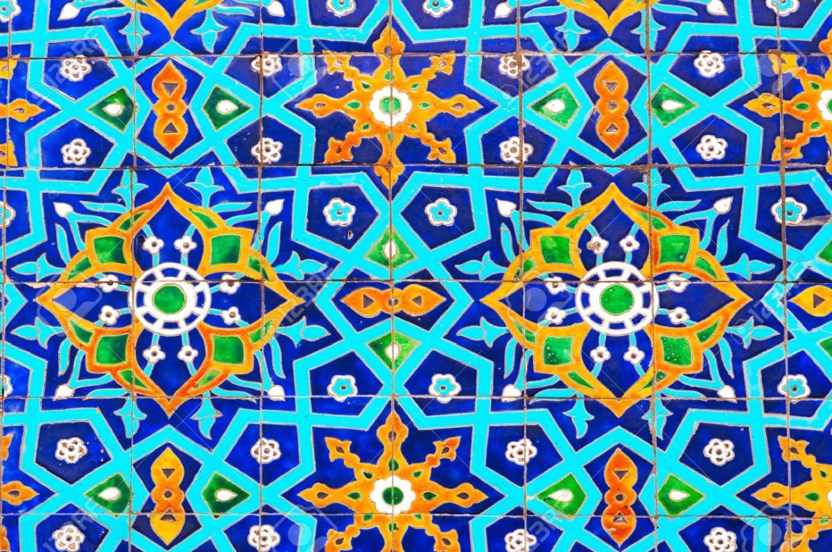 Национальный орнамент Таджикистана чакан