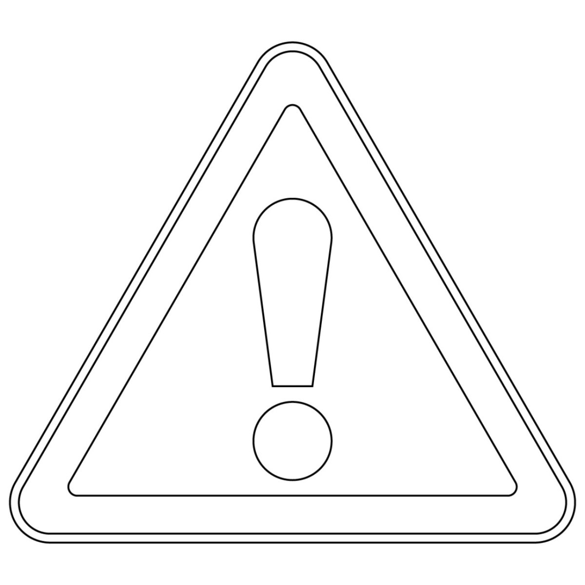 Дорожные знаки раскраска для детей