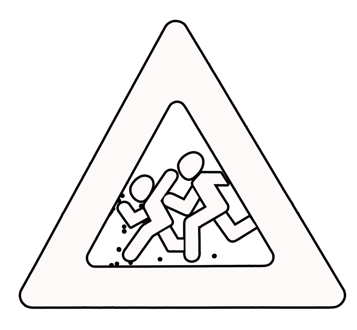 Знак стоп раскраска