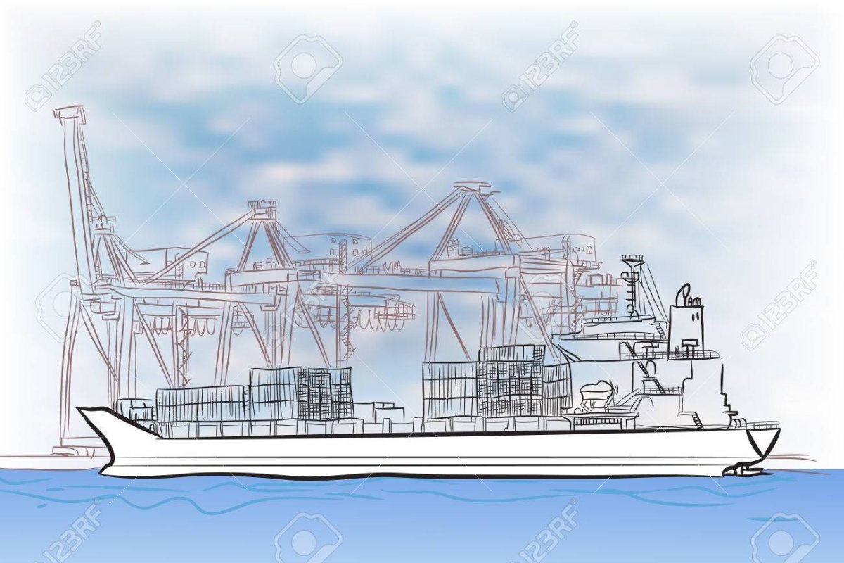 Военные корабли. Раскраска