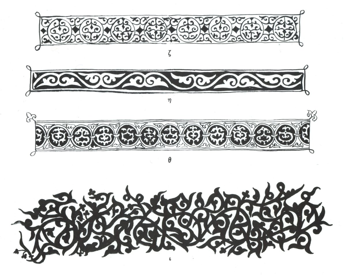 Орнамент Дагестана вектор