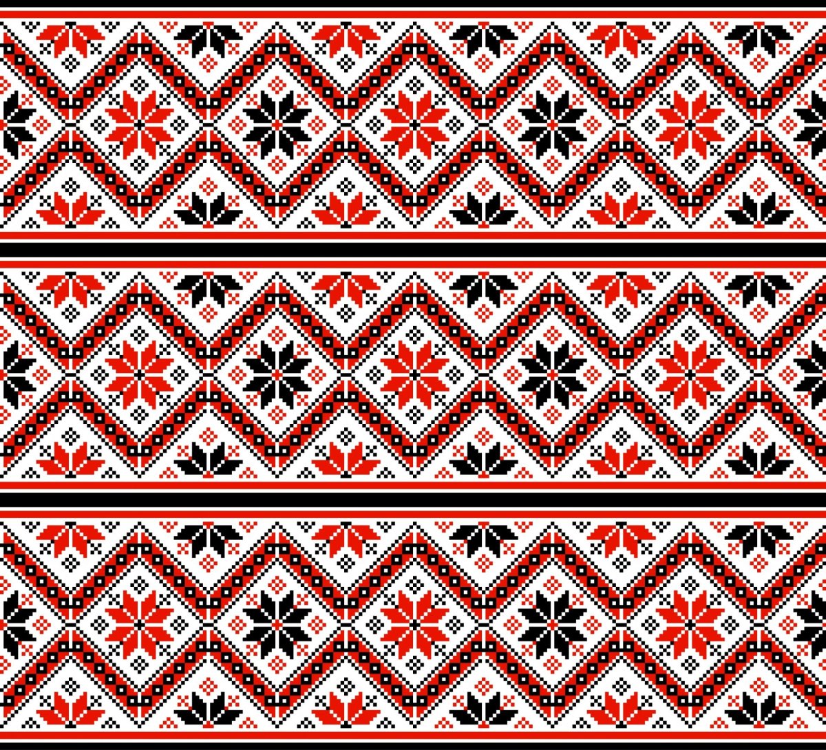 Удмуртский орнамент толэзе